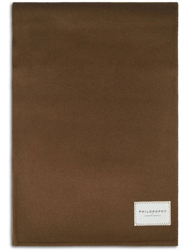 Philosophy Di Lorenzo Serafini 로고 패치 맥시 스카프 A33015759_0518