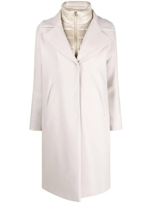 에르노 패딩 빕 싱글 브레스티드 코트 GC000414D33344