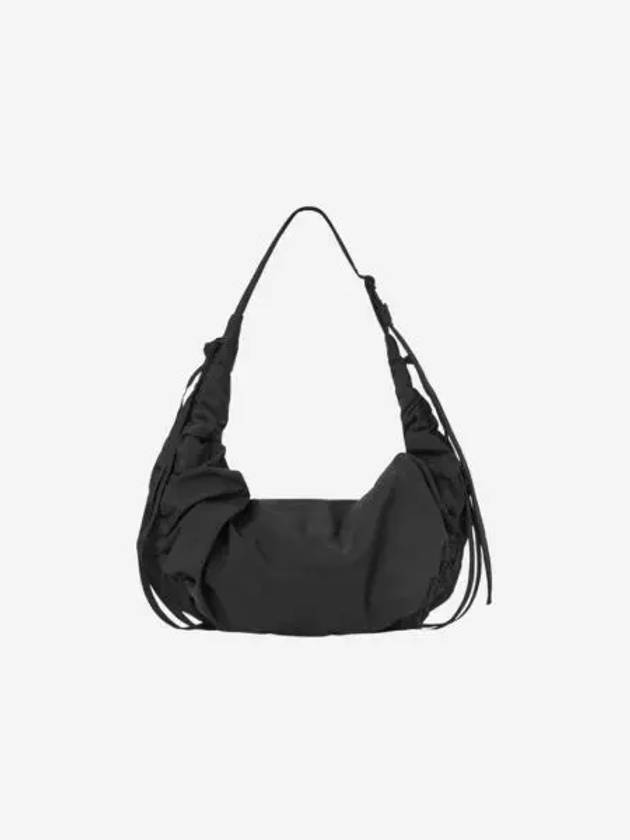 코스 캐노피 나일론 미니 크로스바디백 블랙 COS Canopy Nylon Mini Crossbody Bag Black