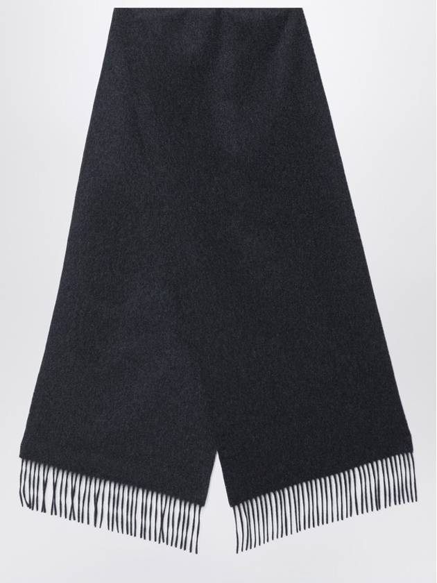 Destin Dark grey cashmere scarf