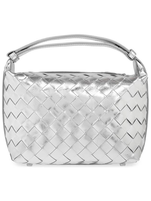 Bottega Veneta Handbag Mini Wallace Women's Silver