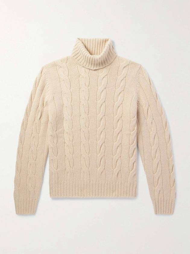 로로피아나 남성 목폴라