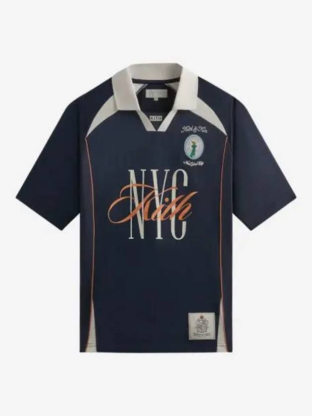 키스 뉴욕 에디슨 사커 저지 녹터널 Kith New York Edison Soccer Jersey Nocturnal