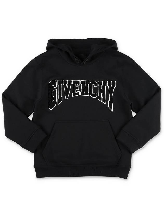 Givenchy Black cotton blend girl givenchy hoodie