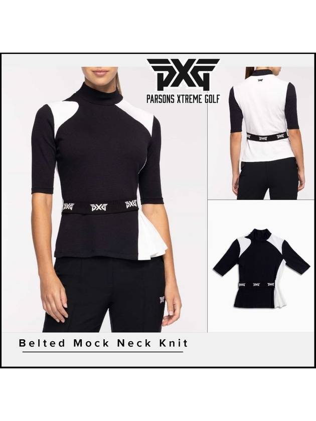 피엑스지 PXG 니트 여성 벨트 스웨터 2023FW CW-WF23ATM1-34