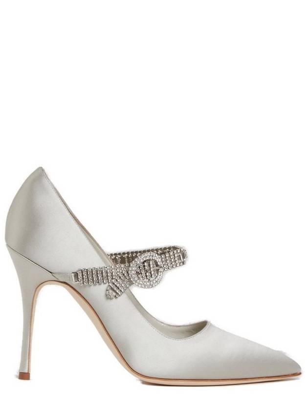 마놀로 블라닉 하메디 엠벨리시드 펌프스