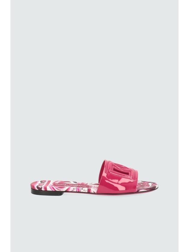 23fw 돌체 앤 가바나 페이턴트 슬라이드 WITH 로고 CQ0436AN8538I484 B0270391015