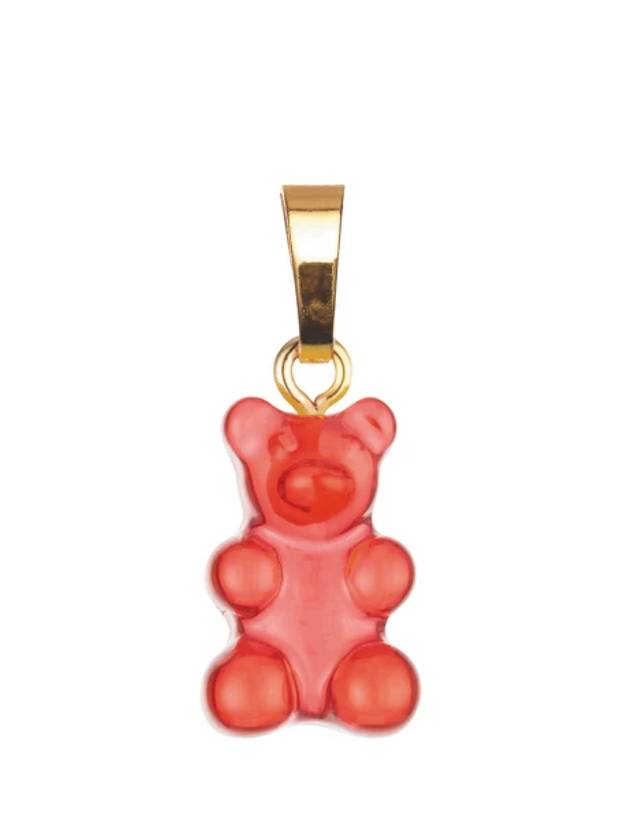크리스탈 헤이즈 22SS 노스탤지어 클래식 펜던트 BEAR PENDANT JELLY RED