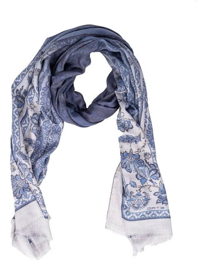 에트로 프린트 프린지 엣지 숄