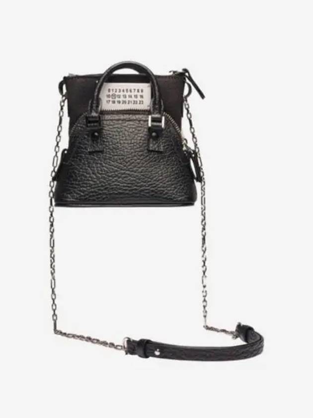 메종 마르지엘라 5AC 클래식 베이비백 블랙 Maison Margiela 5AC Classique Baby Bag Black