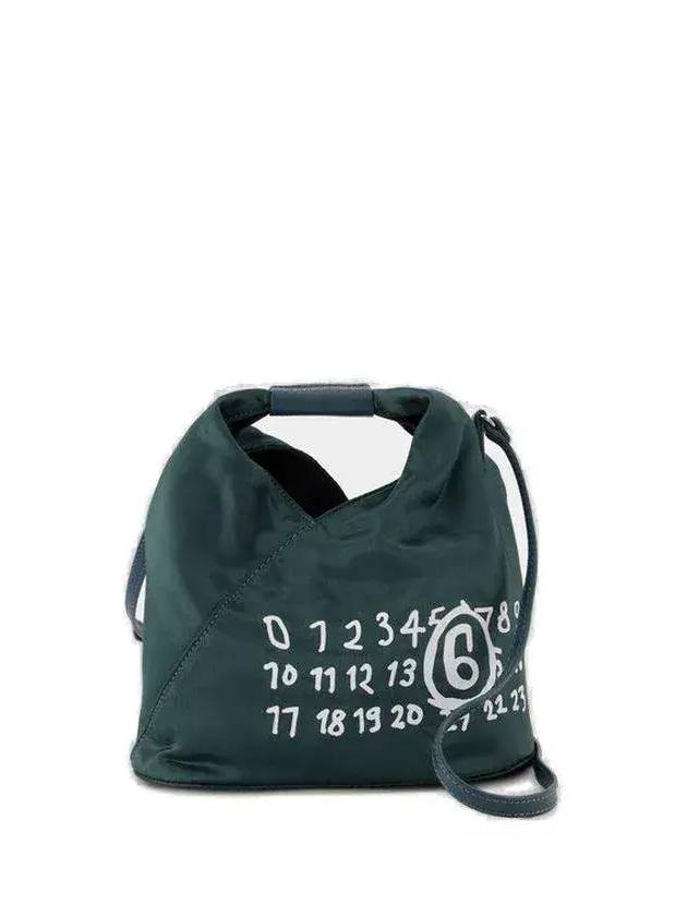 MM6 Maison Margiela 로고 프린트 일본 크로스바디 백 SB6WD0026P7184_T7222GREENERPASTURES