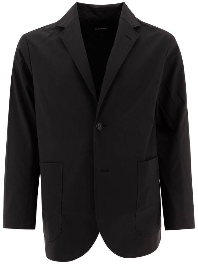 24FW 골드윈 울 Blend Twill 2B 블레이저 GL14303 블랙 그레이