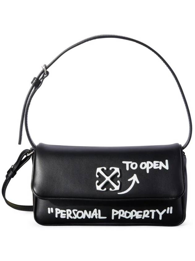 오프화이트 지트니 쿼트 숄더 백 OWNN18BC99LEA0011001