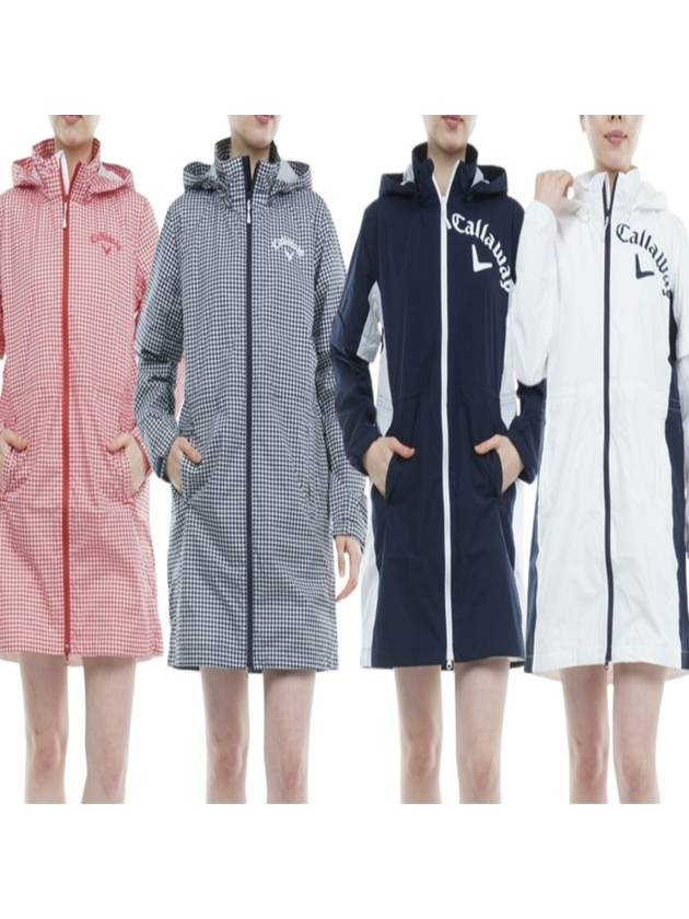 캘러웨이 바람막이 여성 2WAY 레인 원피스