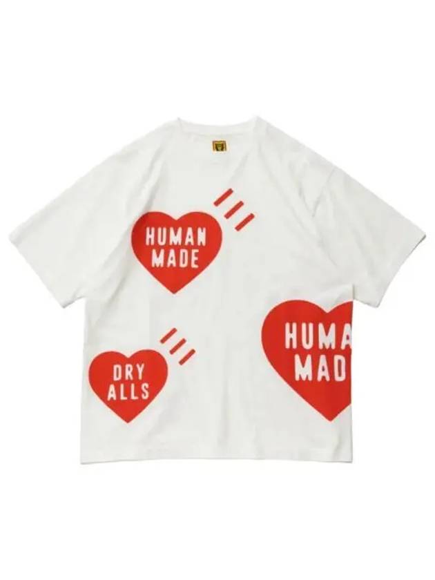휴먼 메이드 빅 하트 티셔츠 레드 Human Made Big Heart T Shirt Red