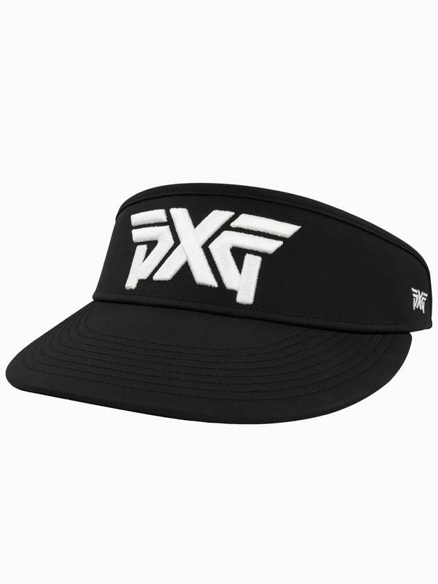 PXG 피엑스지 자수 로고 톨 바이저 썬캡 골프 모자 H 22PXG000013 BLK