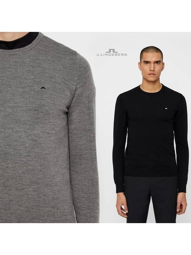 제이린드버그 남성 골프웨어 라이만 메리노 트루 울 스웨터 니트 슬림핏