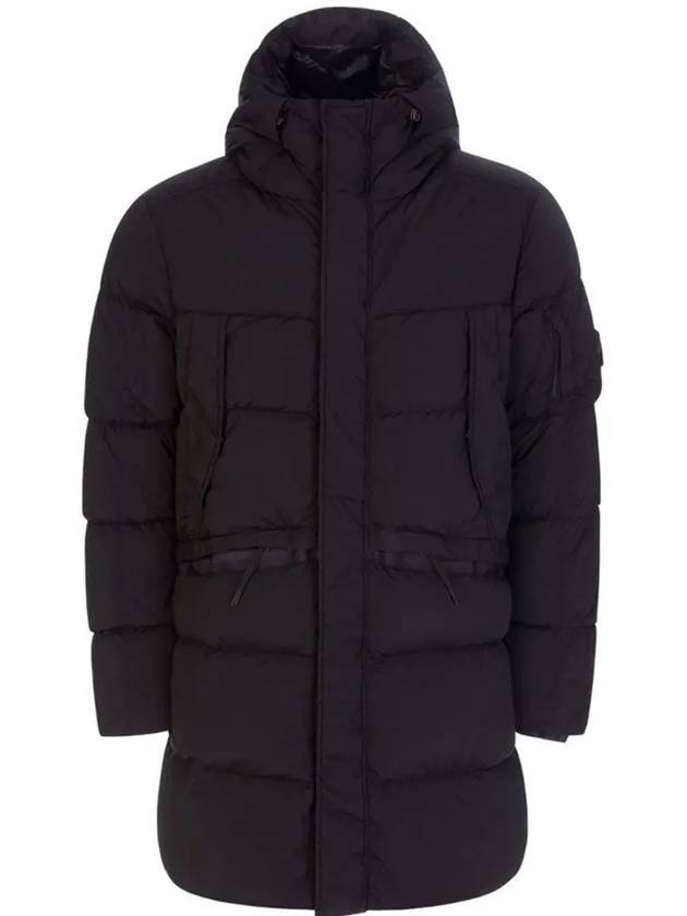 CP컴퍼니 남성 나이크라 R 다운 롱 패딩 블랙