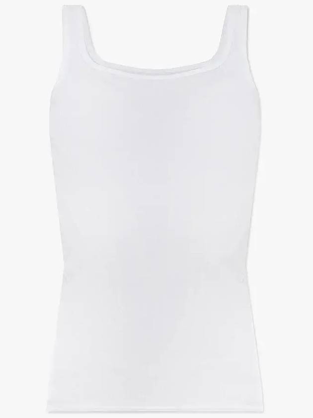 Rag & Bone 에센셜 리브 탱크 탑 WCC21PT003CA030_WHT