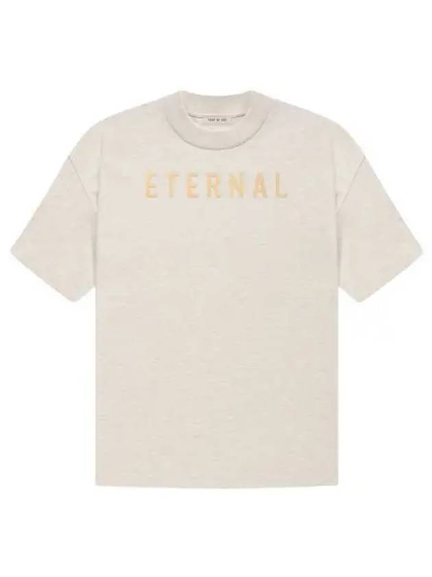 피어 오브 갓 코튼 숏슬리브 티셔츠 웜 헤더 오트밀 Fear of God Cotton Short Sleeve T Shirt Warm Heather Oatmeal