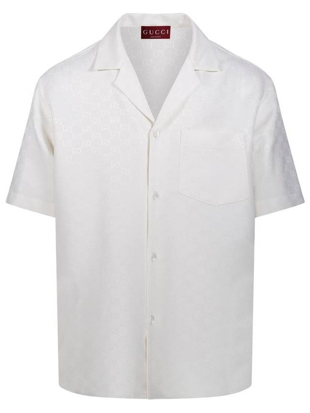 구찌 칼라 반팔 셔츠