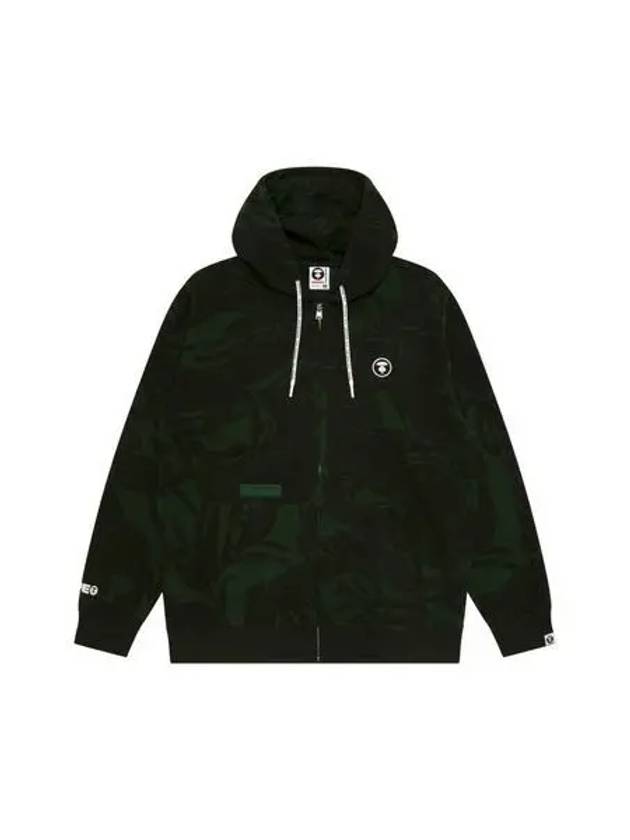 베이프 AAPE 카모플라주 후드 집업 그린 아더 2 86925368_141072741