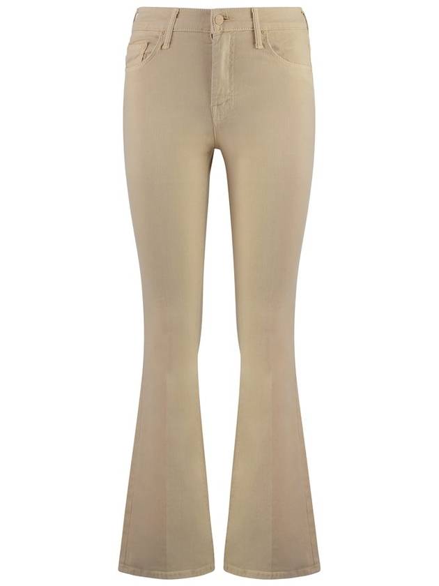 마더 더 위켄더 미드라이즈 플레어 레그 진