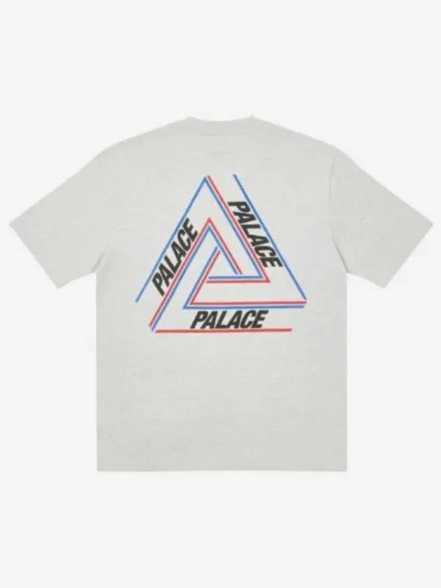 팔라스 베이지컬리 어 트라이퍼그 티셔츠 그레이 말 21SS Palace Basically A Tri Ferg T Shirt Grey Marl 21SS