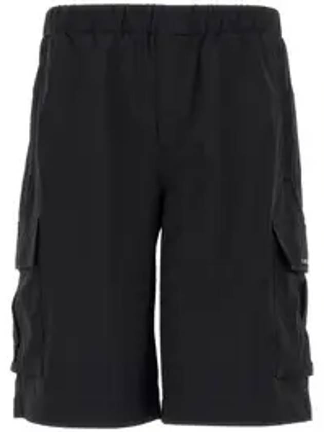 44 레이블 그룹 립스톱 엘라스틱 쇼츠 블랙