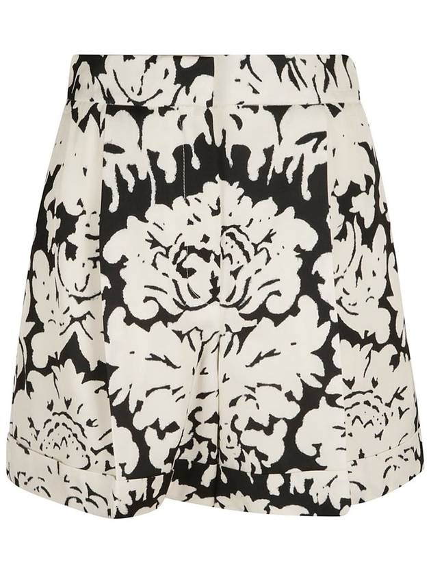 Alexander McQueen 그래픽 프린트 하이 웨이스트 반바지