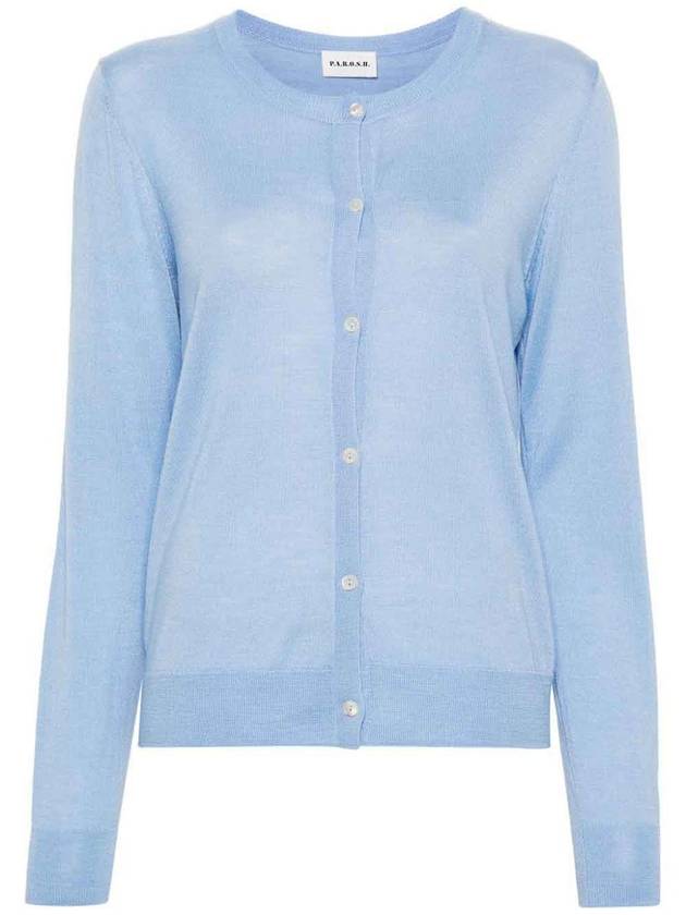P. A.R. O.S. H. Light blue Cardigan