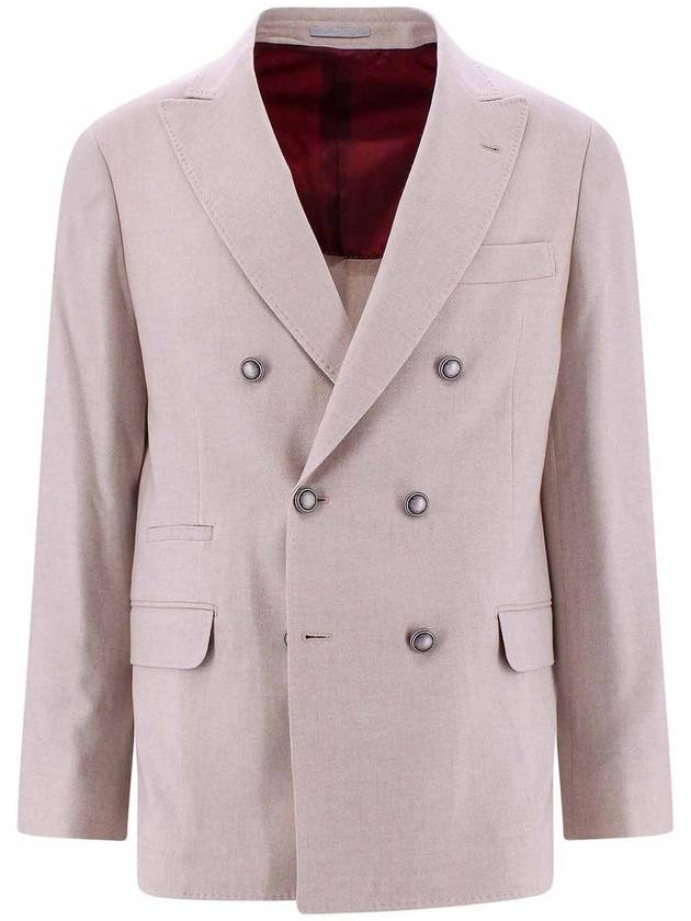 Brunello Cucinelli Wool silk and cashmere blazer