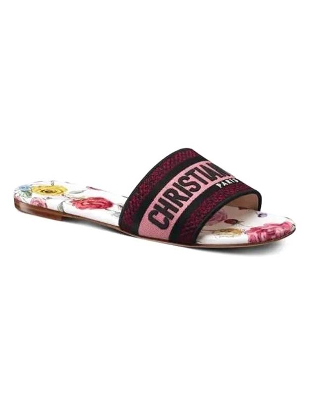 디올 디웨이 슬리퍼 화이트