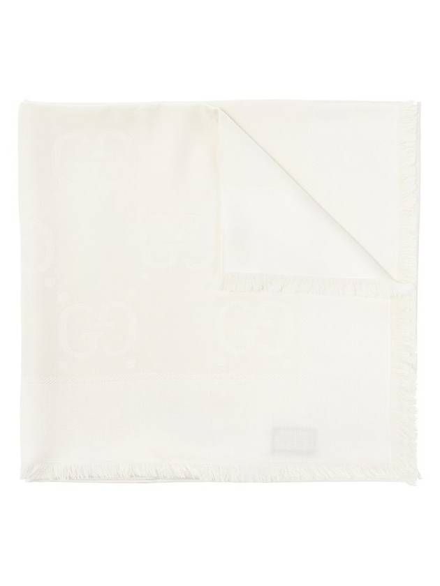 구찌 GG 자카드 프린지 엣지 숄