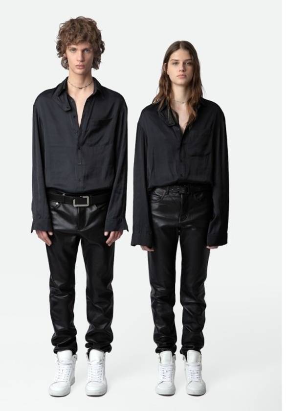 쟈딕앤볼테르 Tyrone 새틴 셔츠