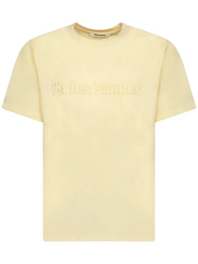 웨일즈 보너 로고 패치 크루넥 티셔츠 UA24JE29JE07_199