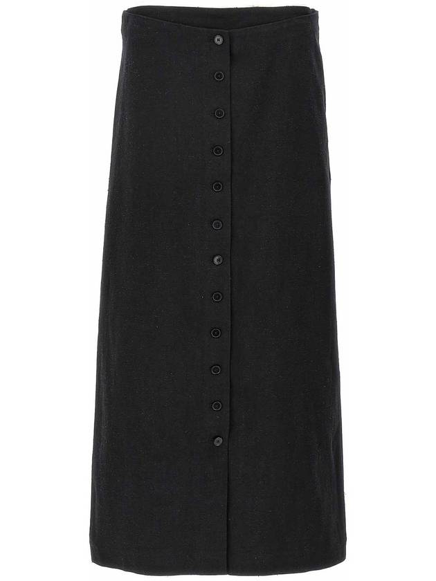 Loulou Studio Atri Skirt Buttons Pockets