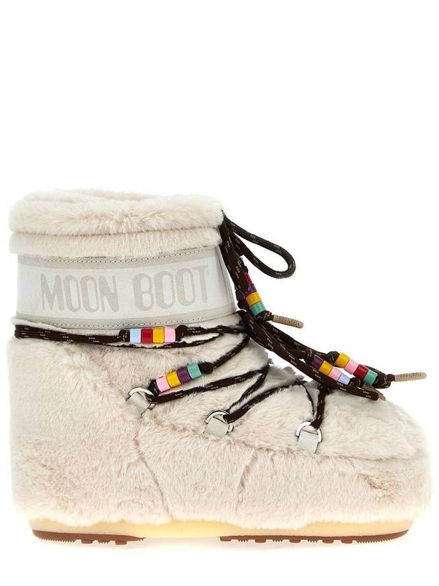 Moon Boot 아이콘 비즈 디테일 스노우 부츠