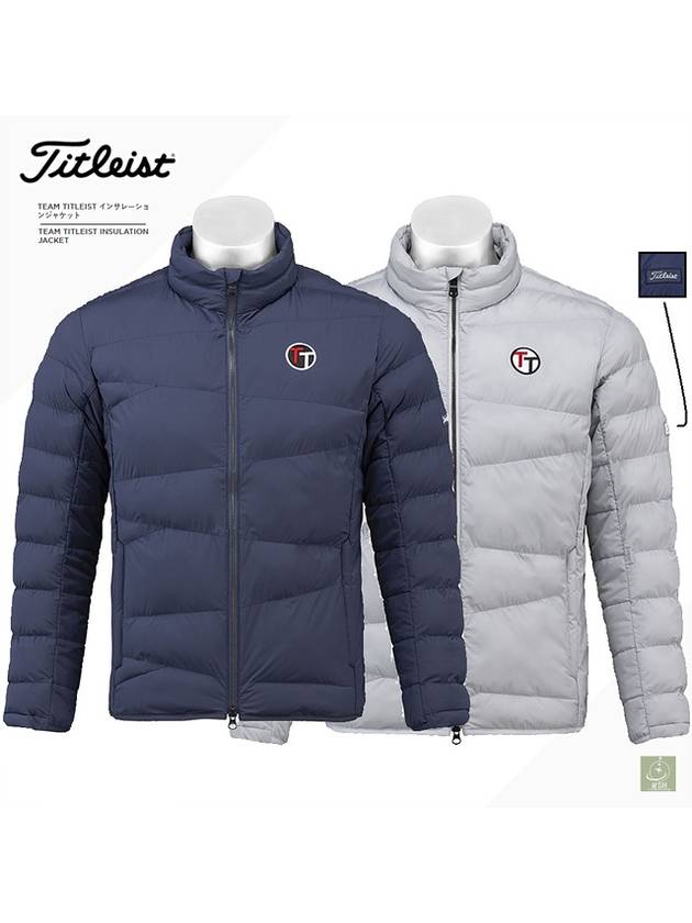 타이틀리스트 2024 FW한정판 남자 골프 경량 패딩 남성 방풍 방수 보온 겨울패딩