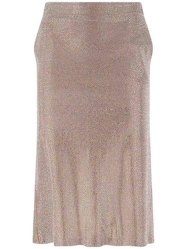 Giuseppe Di Morabito Midi skirt with rhinestones