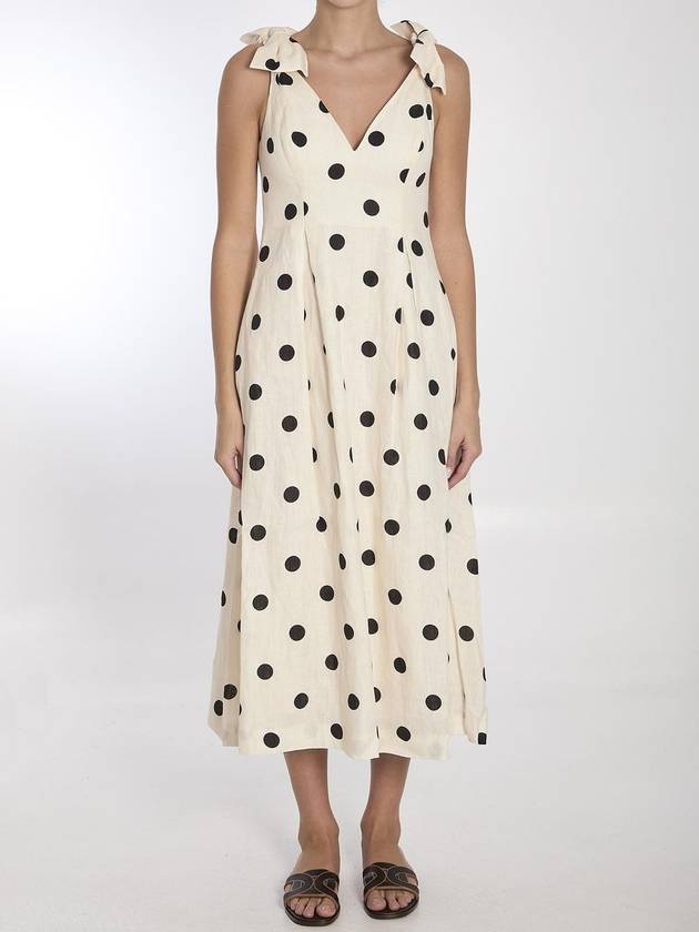ZIMMERMANN Crush V Neck midi dress 2503DR251CMBLDT