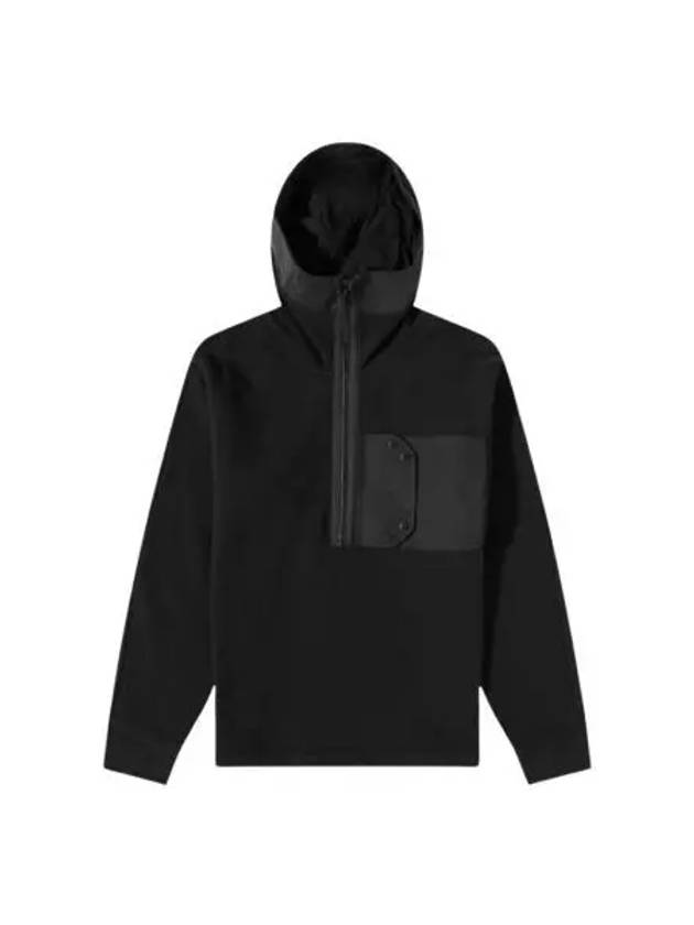 텐씨 스냅 포켓 후드 아노락 블랙 Ten C Snap Pocket Hooded Anorak Black