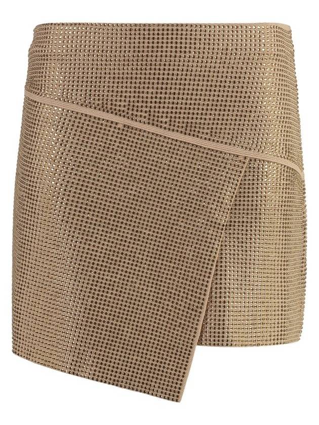 안드레아다모 비대칭 미니 스커트