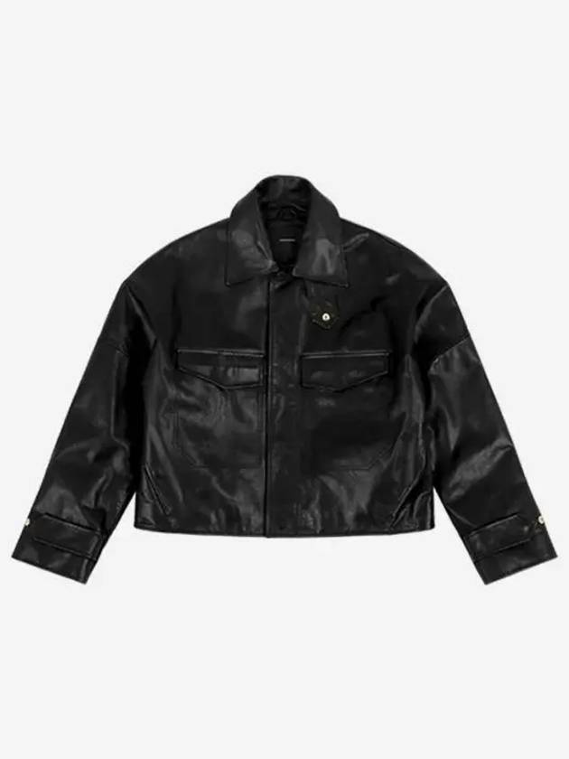 엔타이어스튜디오 캐시 레더 자켓 블랙 24FW Entire Studios Cache Leather Jacket Black 24FW
