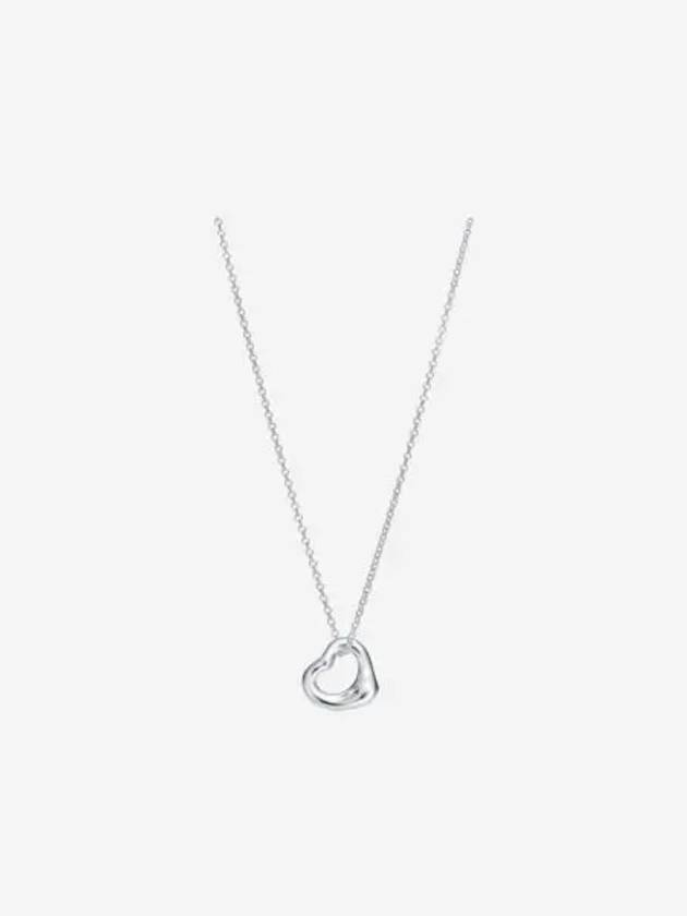티파니 앤 코 엘사 퍼레티 오픈 하트 펜던트 11mm 실버 Tiffany & Co. Elsa Peretti Open Heart Pendant 11mm Silver