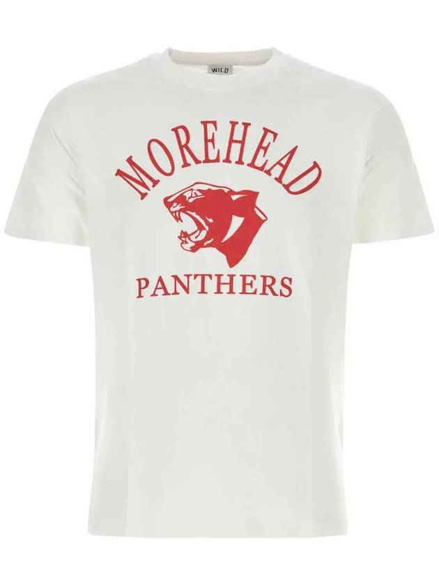 야생 당나귀 패턴 프린트 크루넥 티셔츠 TPANTHERS_WD018