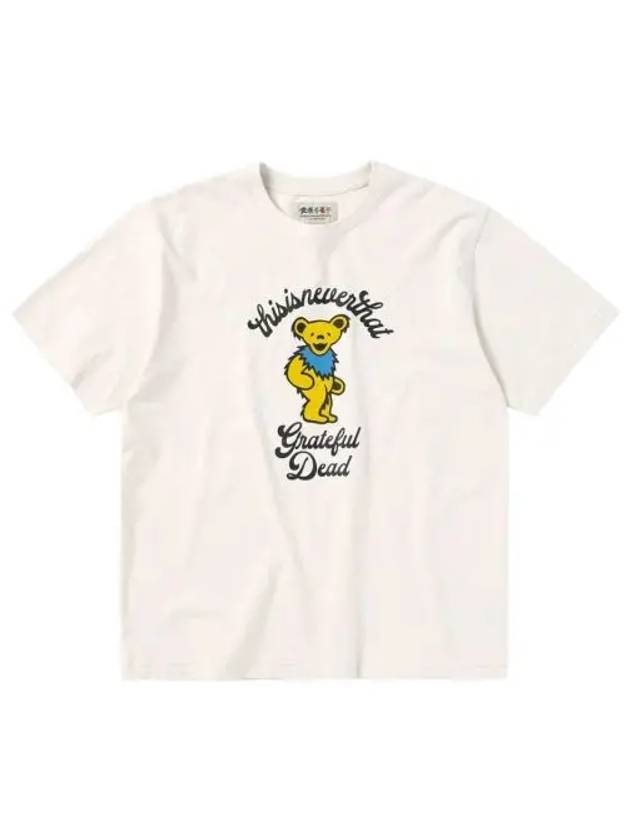 디스이즈네버댓 x 그레이트풀 데드 굿 OI' 댄싱 베어 티셔츠 내츄럴 Thisisneverthat x Grateful Dead Good Ol' Dancing Bears T Shirt Natural