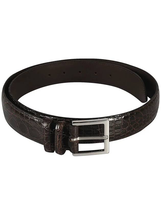 오르치아니 엠보싱 버클 벨트 U07753CFL_TMORO