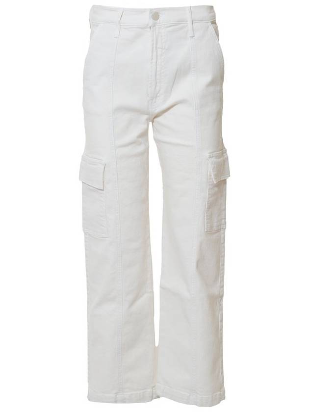 마더 더 램블러 카고 하이웨이스트 앵클 팬츠