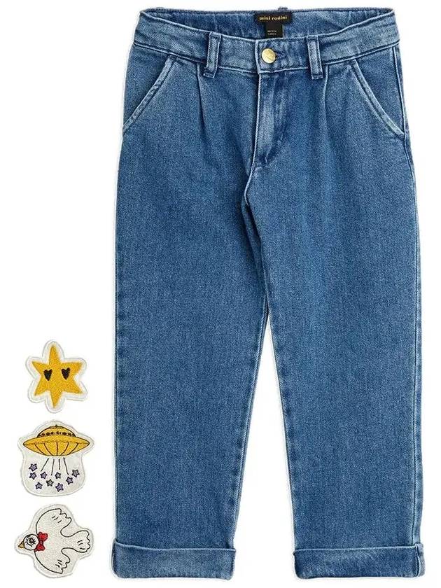 22SS 키즈 패치 데님 팬츠 2213010 160